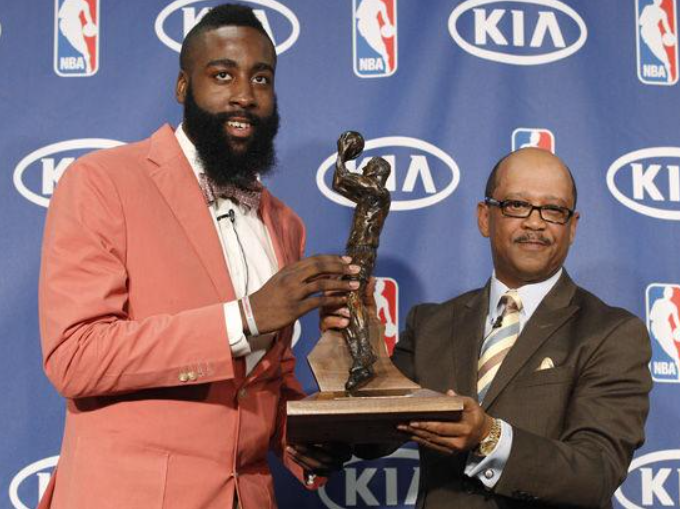 NBA球员获得年度最佳球员奖 NBA球员获得年度最佳球员奖