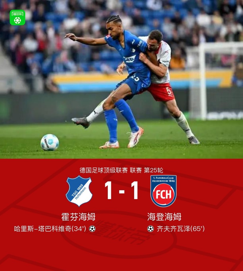 开云体育中国-霍芬海姆门将受伤下场，影响球队稳定性